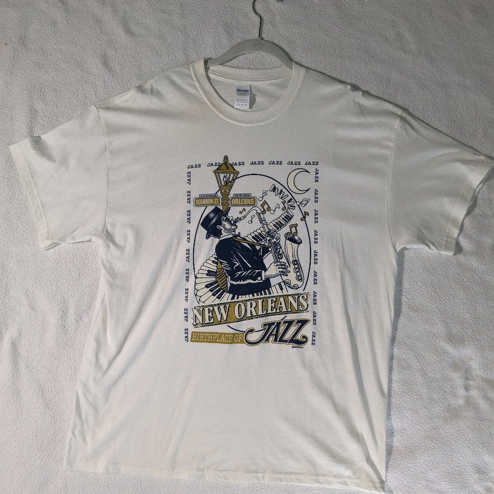 New Orleans jazz music souvenir shirt